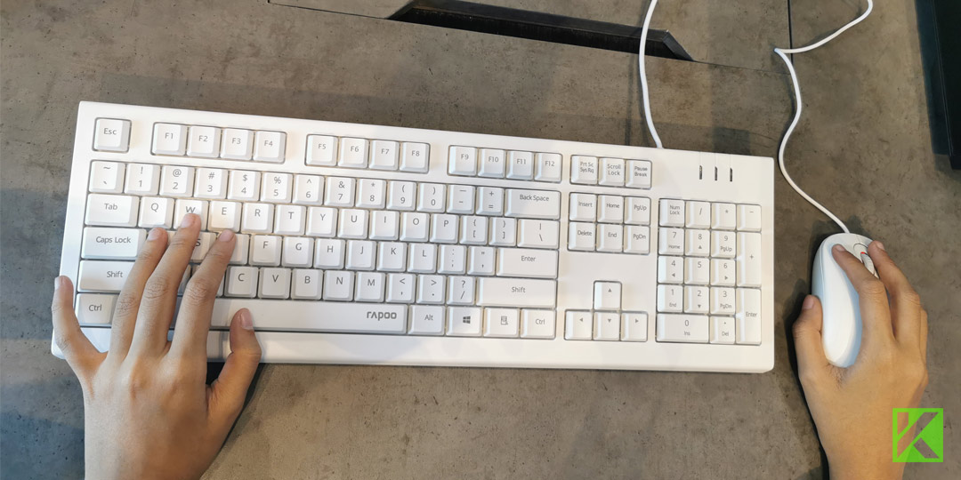 Review Rapoo Set Keyboard & Mouse X120 Pro (Wired)