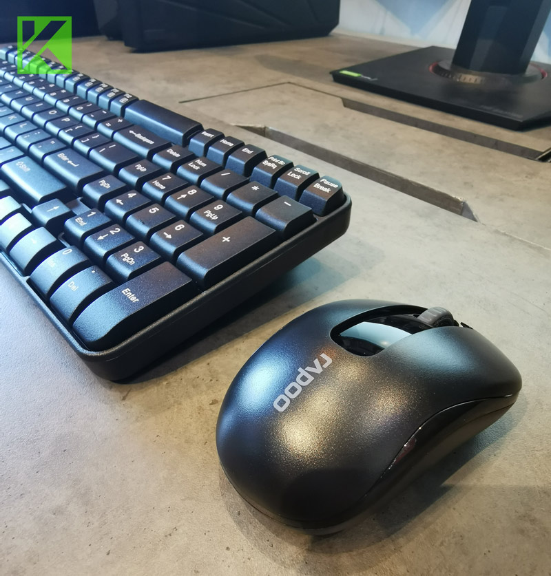 Review Keyboard Mouse Rapoo X1800S (Wireless)