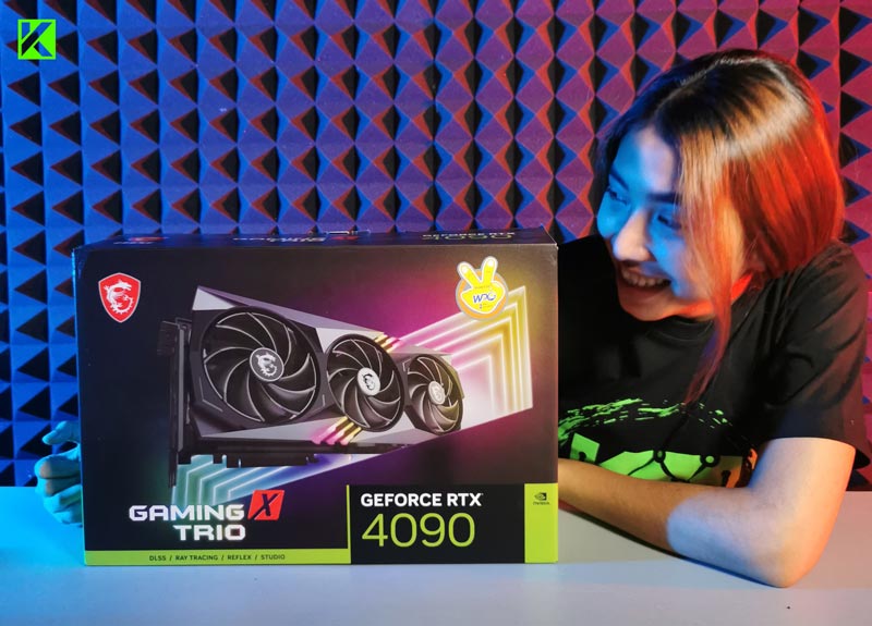 VGA MSI GeForce RTX 4090 GAMING X TRIO 24G