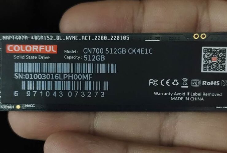 Review SSD COLORFUL CN700 512GB M.2 NVME