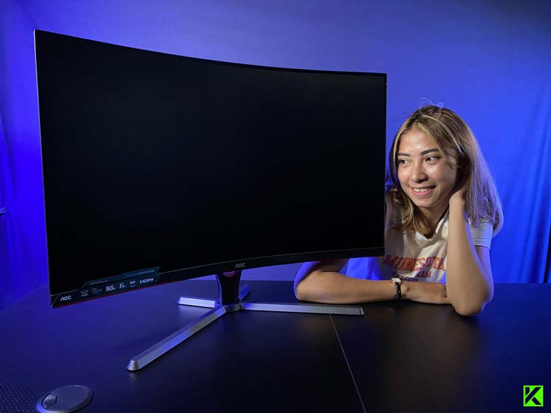Review Monitor AOC CQ32G35E