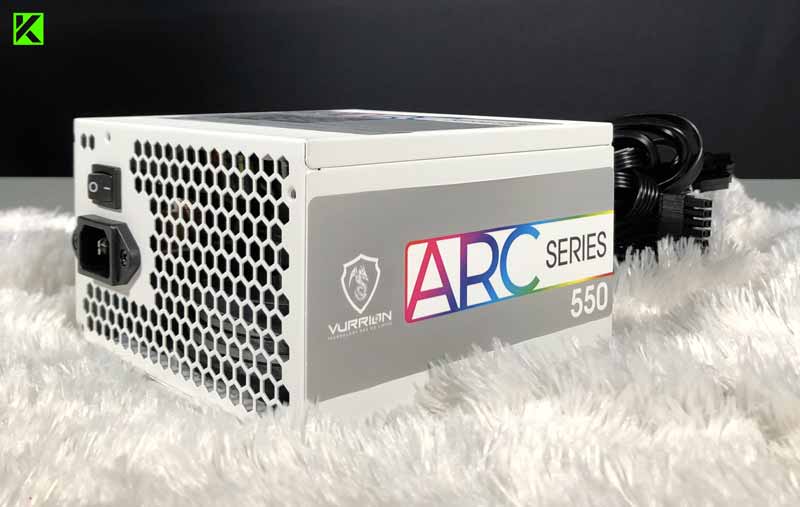 Review Power Supply Vurrion ARC Series 550 Froze Edition