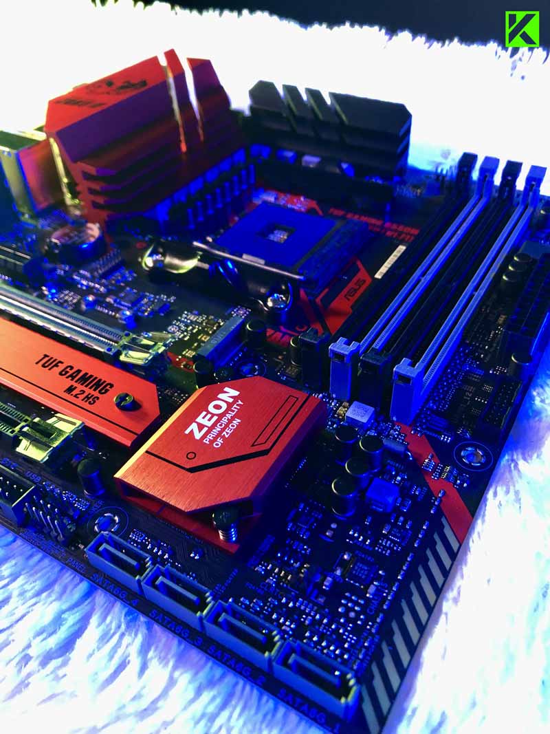 Review Motherboard ASUS TUF GAMING B550M ZAKU II EDITION