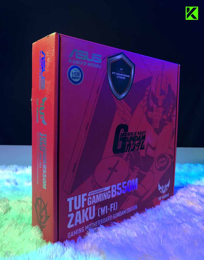 Review Motherboard ASUS TUF GAMING B550M ZAKU II EDITION