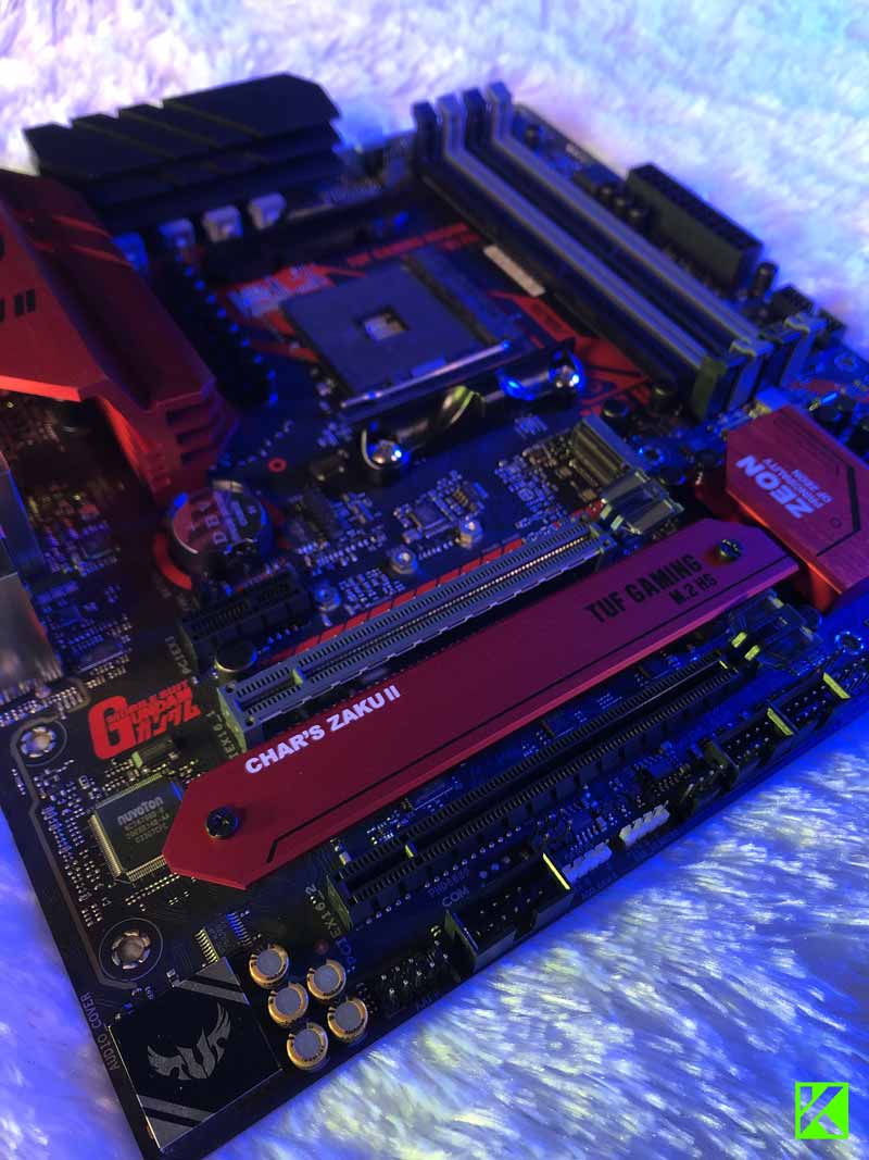 Review Motherboard ASUS TUF GAMING B550M ZAKU II EDITION