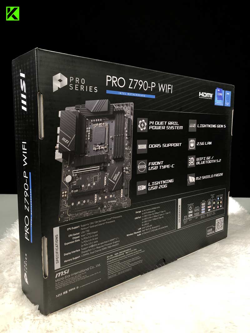 Review Motherboard MSI PRO Z790-P
