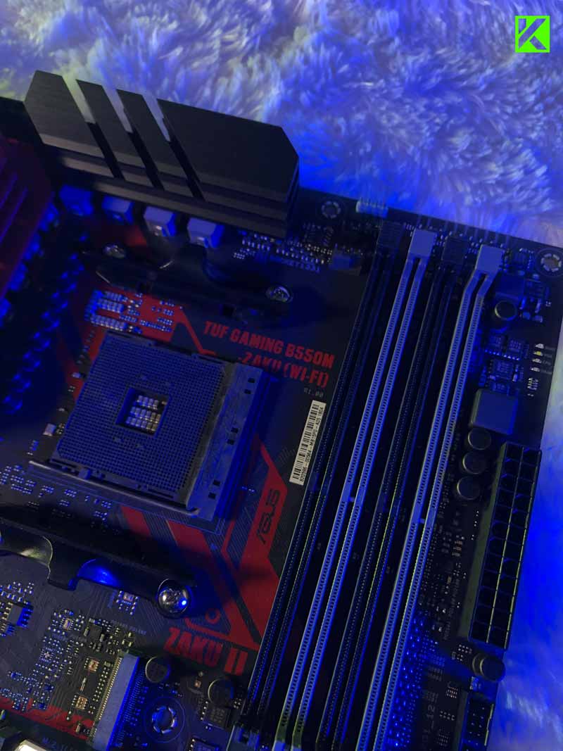 Review Motherboard ASUS TUF GAMING B550M ZAKU II EDITION