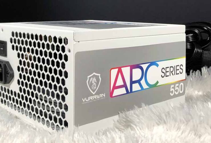 Review Power Supply Vurrion ARC Series 550 Froze Edition