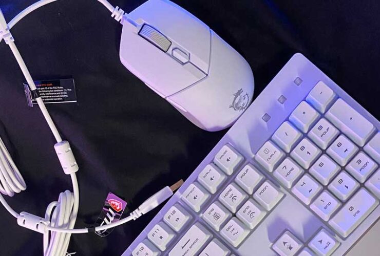 Review MSI Gaming Vigor Keyboard GK30 COMBO WHITE US