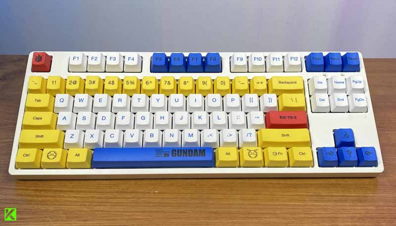 Review IKBC 0078 2.0 GUNDAM EDITION (RED SWITCH)