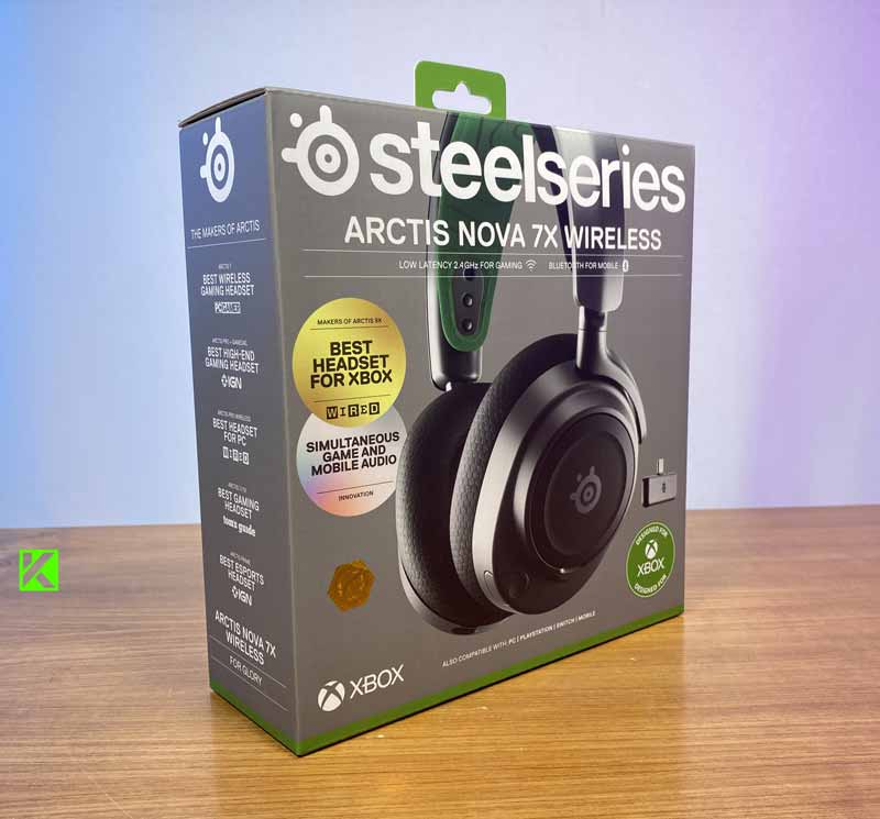 Review Steelseries ARCTIS NOVA 7X Wireless