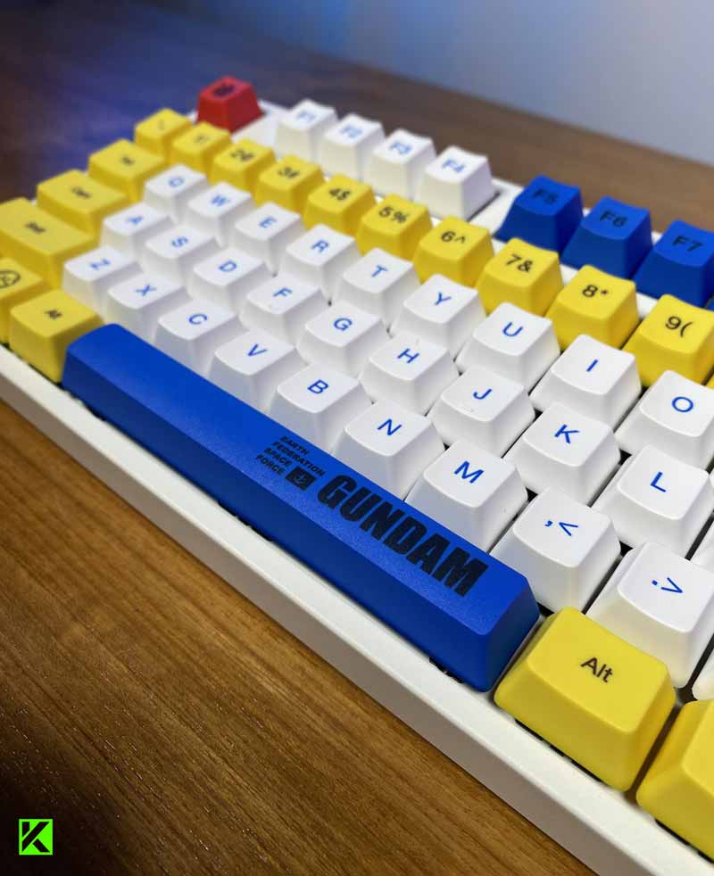 Review IKBC 0078 2.0 GUNDAM EDITION (RED SWITCH)