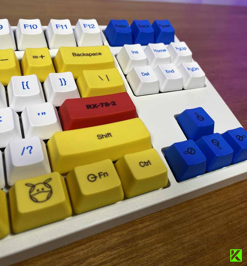 Review IKBC 0078 2.0 GUNDAM EDITION (RED SWITCH)