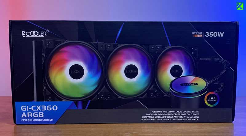 Review PCCOOLER GI-CX360 ARGB