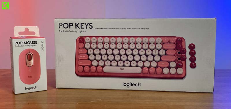 Review Logitech POP Keys Keyboard and Mouse 
