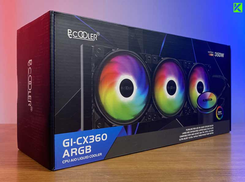 Review PCCOOLER GI-CX360 ARGB