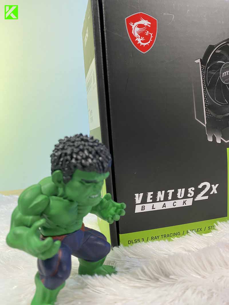 Review MSI GeForce RTX™ 4060 VENTUS 2X BLACK 8G OC
