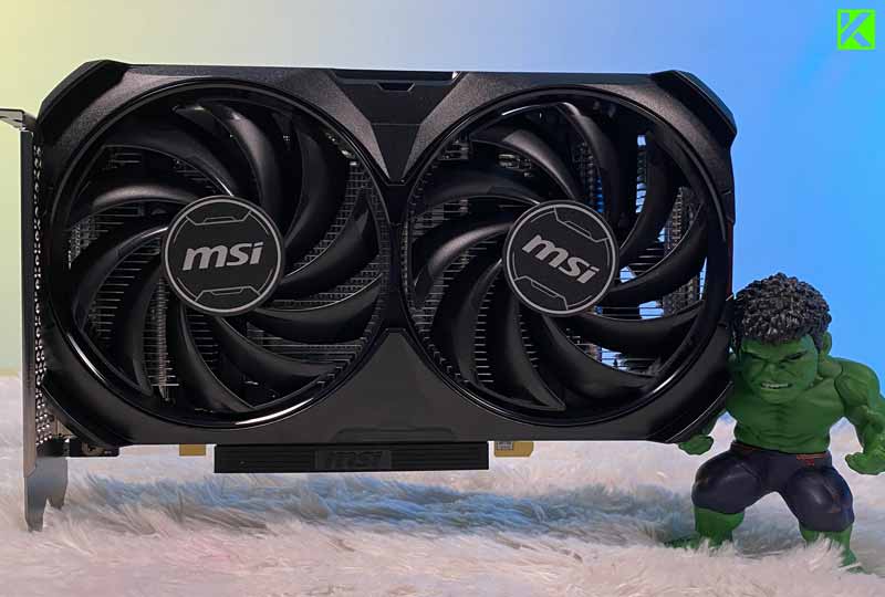 Review MSI GeForce RTX™ 4060 VENTUS 2X BLACK 8G OC