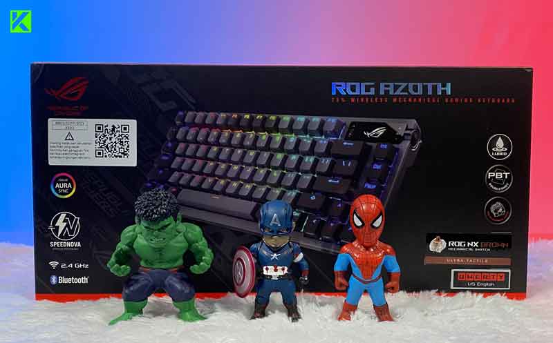 Review ASUS Keyboard Gaming ROG Azoth, Lini Keyboard Terbaru dari ASUS