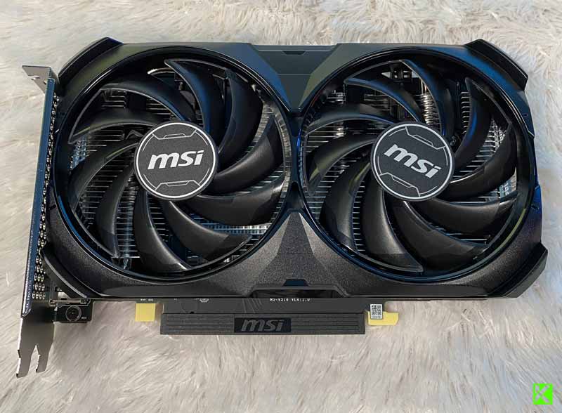Review MSI GeForce RTX™ 4060 VENTUS 2X BLACK 8G OC