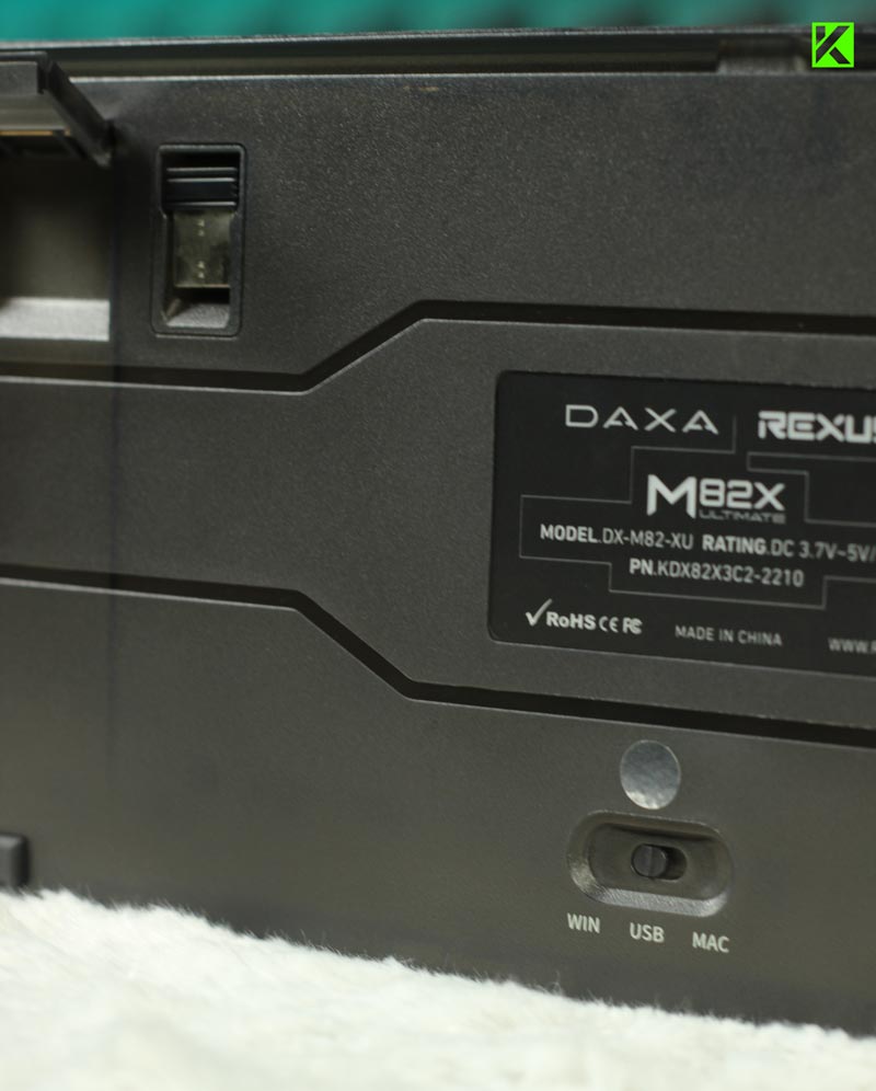 Review Keyboard Rexus DAXA M82X