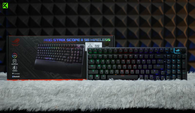 Review Keyboard ASUS ROG Strix Scope II 96 Wireless