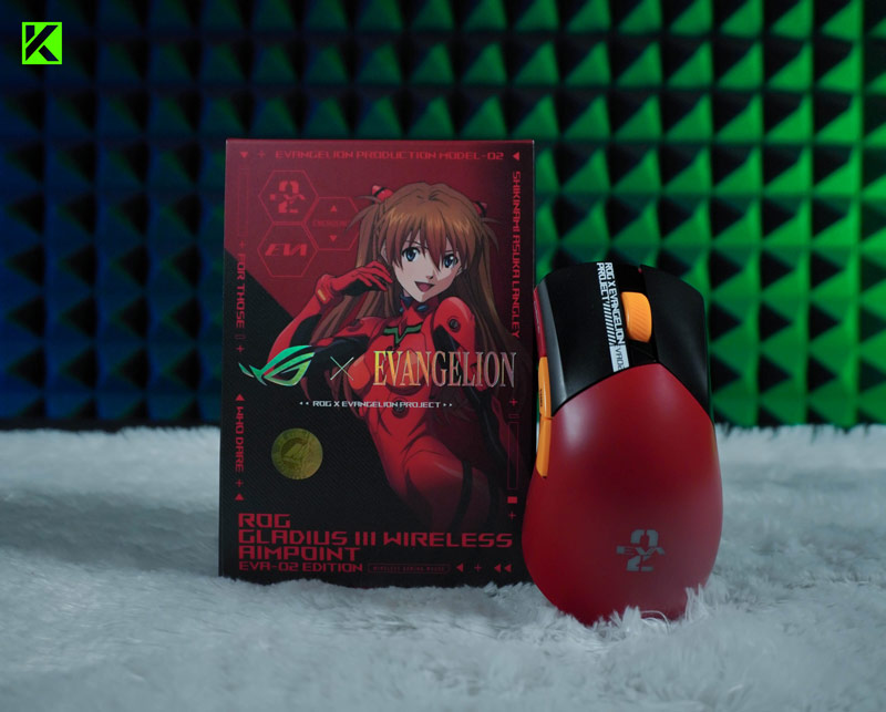Review ROG Gladius III Wireless AimPoint EVA-02 Edition: Mouse Gaming Kolaborasi Menarik ASUS X EVANGELION