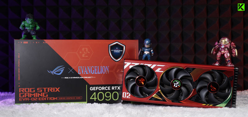 Review ROG Strix GeForce RTX 4090 EVA-02 Edition