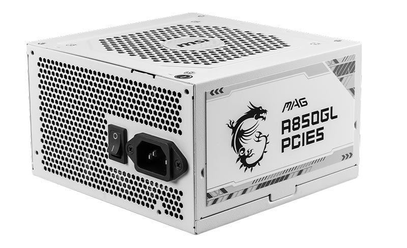 Review MSI MAG A850GL PCIE5 WHITE