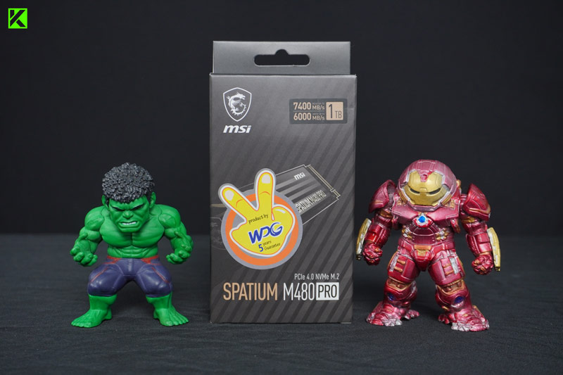 Review SSD MSI SPATIUM M480 PRO