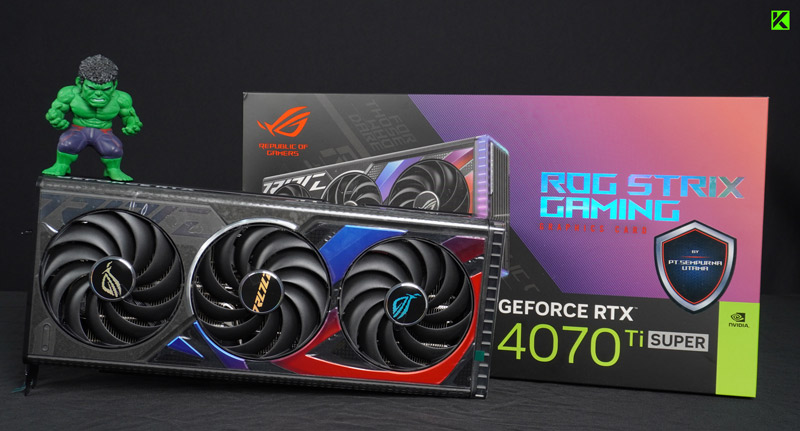 Review ASUS ROG Strix GeForce RTX 4070 Ti SUPER OC Edition 16GB GDDR6X