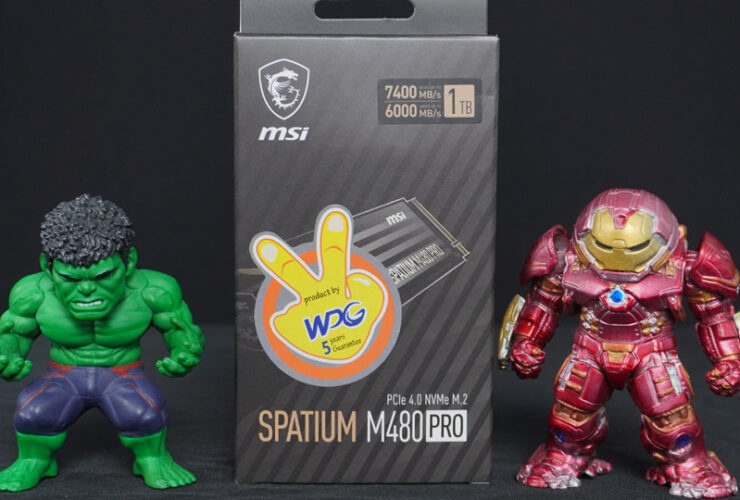 Review SSD MSI SPATIUM M480 PRO