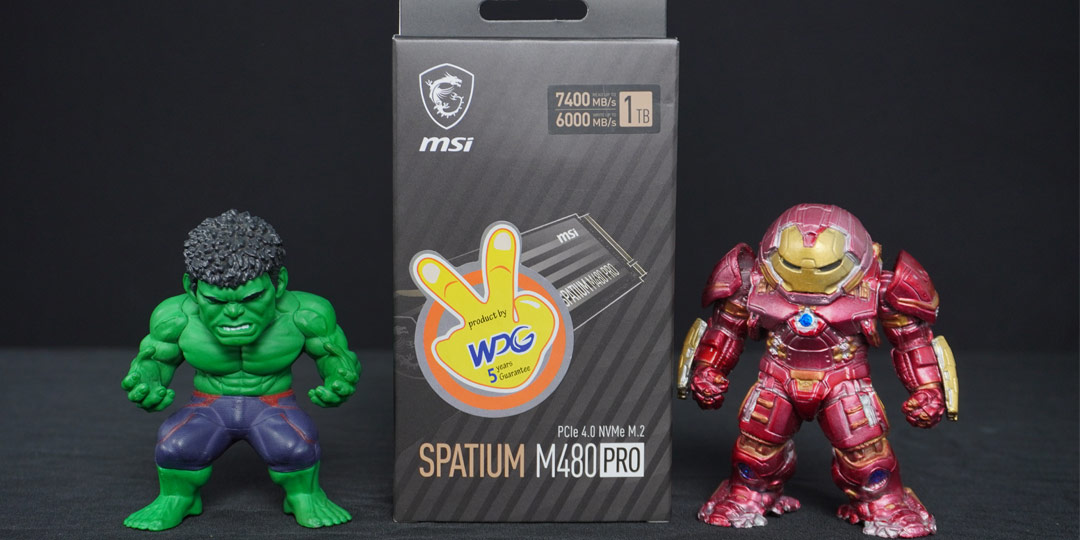 Review SSD MSI SPATIUM M480 PRO