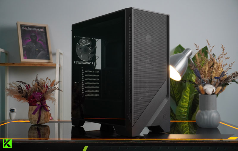 Review MSI MAG Forge 320R Airflow