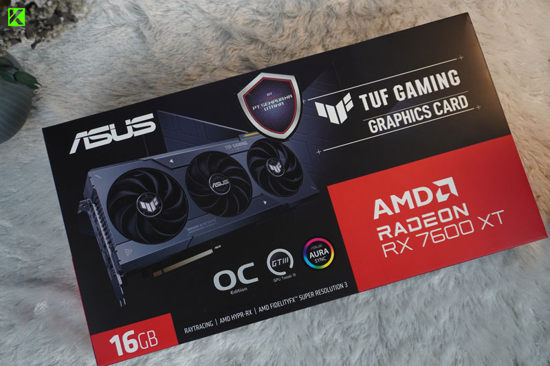 Review ASUS TUF Gaming RX 7600 XT