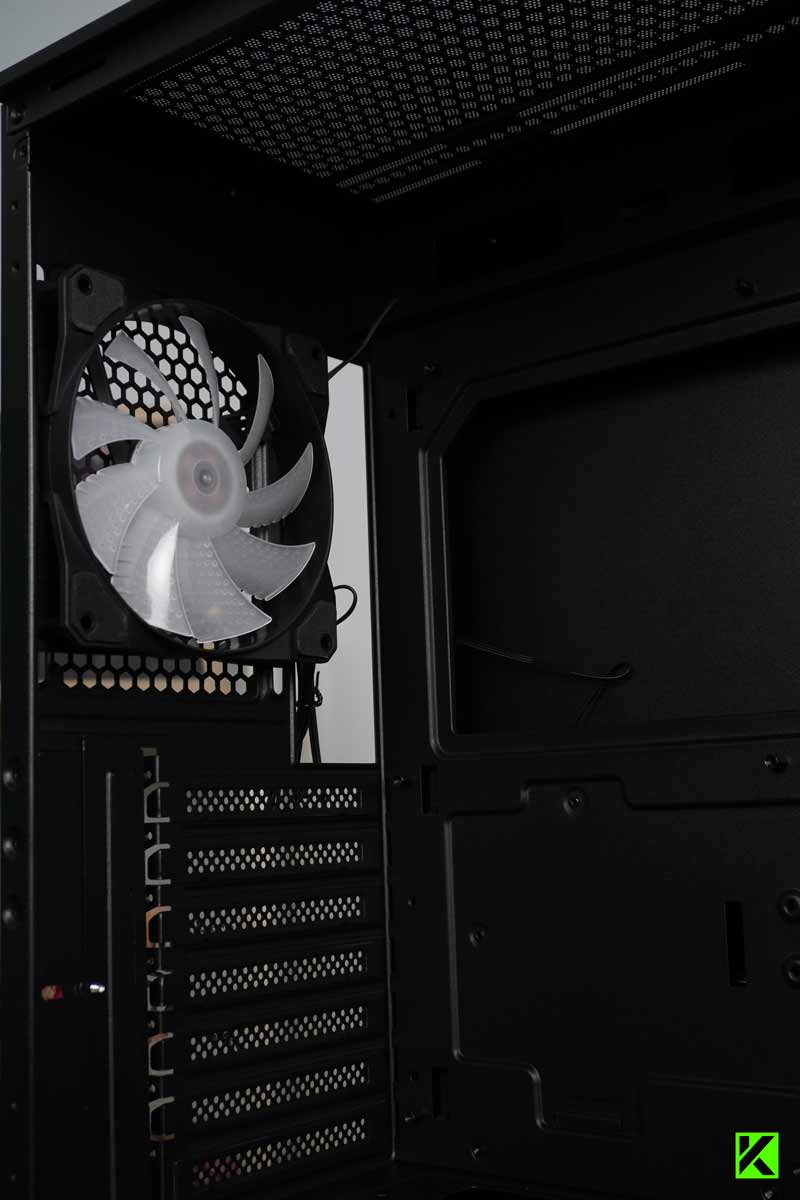 Review MSI MAG Forge 320R Airflow