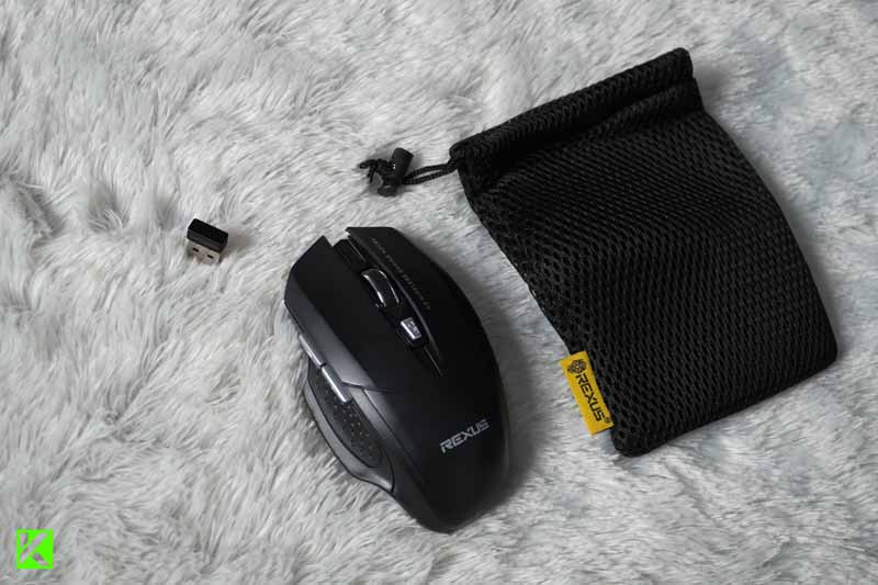 Review Mouse Wireless Rexus RX-109 6D