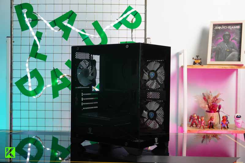 Review Casing PC Vurrion Glasiffy