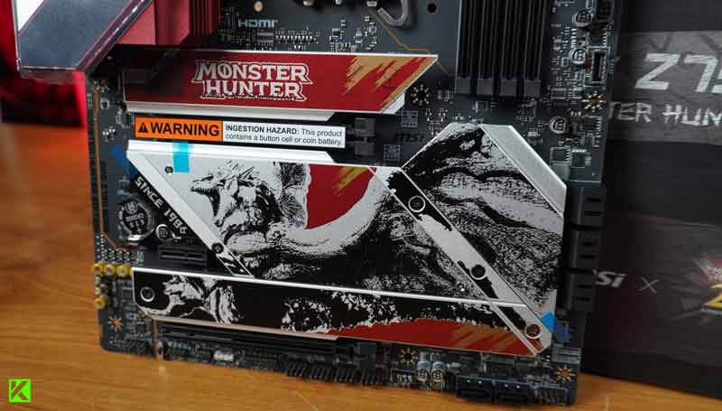 Review MSI GAMING Z790 EDGE MONSTER HUNTER EDITION