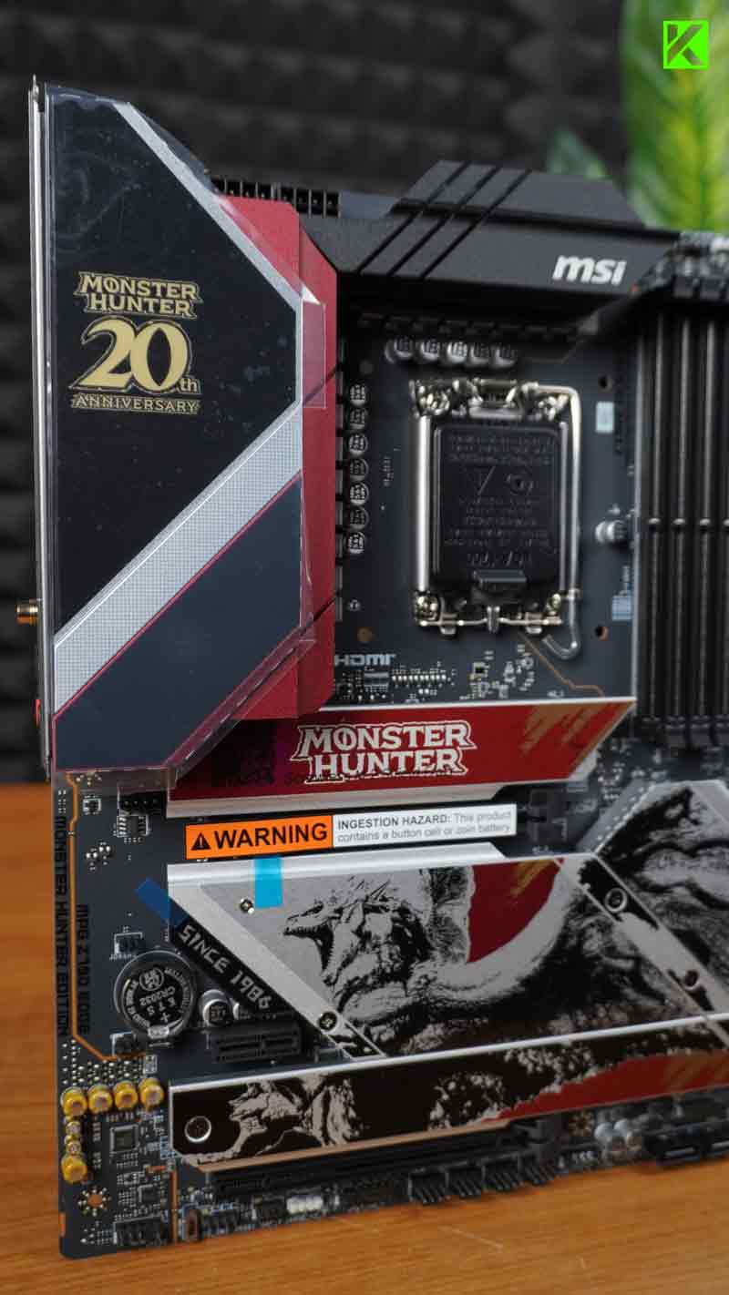 Review MSI GAMING Z790 EDGE MONSTER HUNTER EDITION