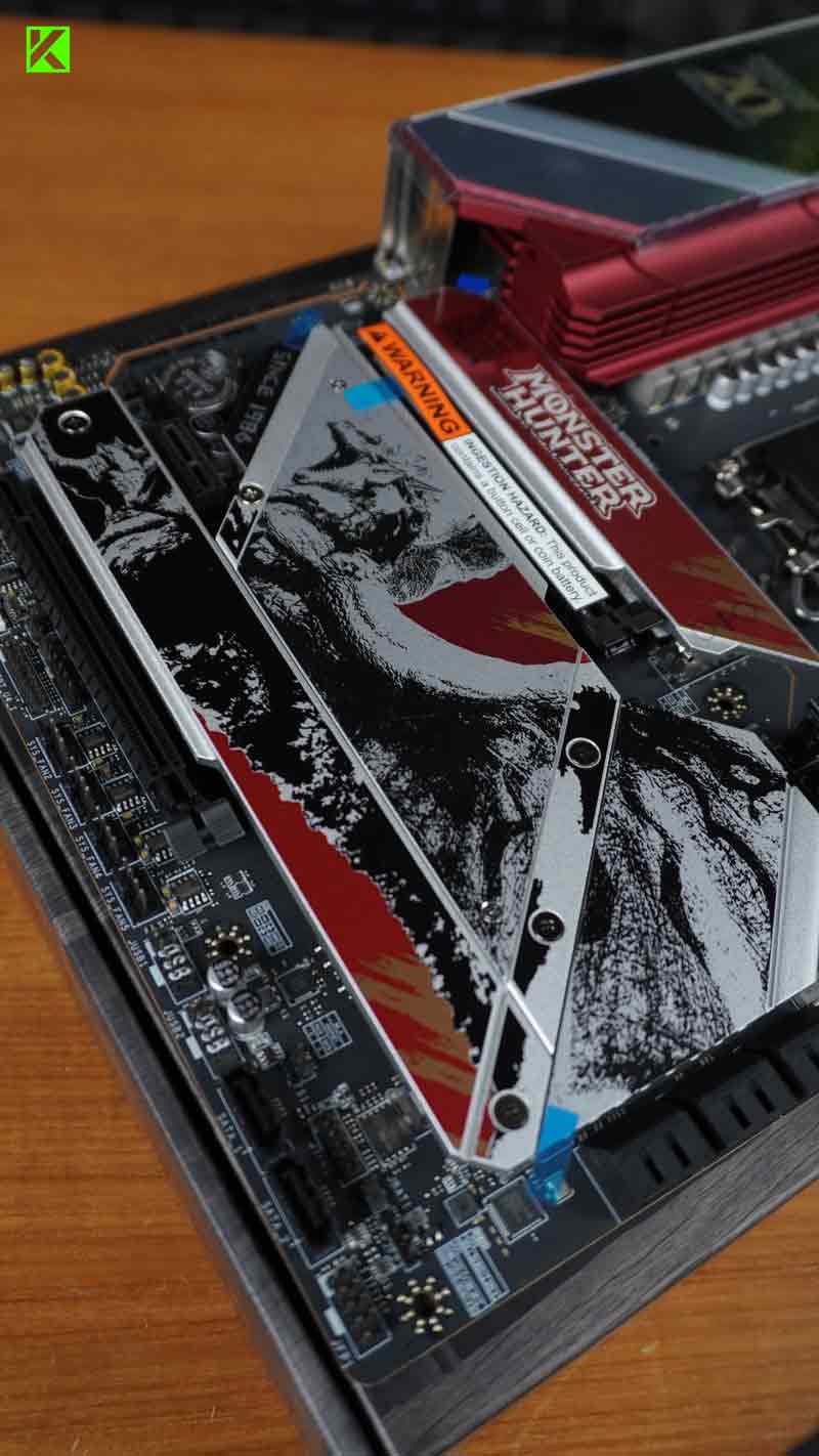 Review MSI GAMING Z790 EDGE MONSTER HUNTER EDITION