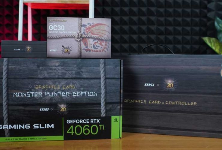 Review MSI RTX 4060 TI 8G X GC30 MONSTER HUNTER EDITION