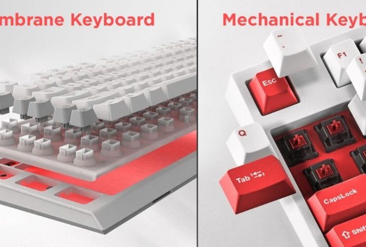 Perbedaan Keyboard Membran dan Mechanical