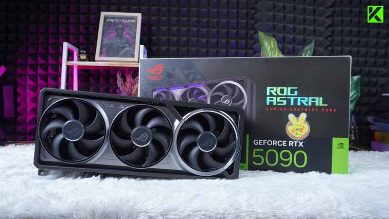 Review ASUS ROG Astral RTX 5090