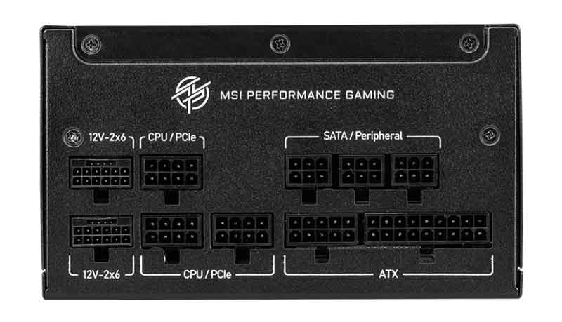Review Power Supply MSI MPG A850GS