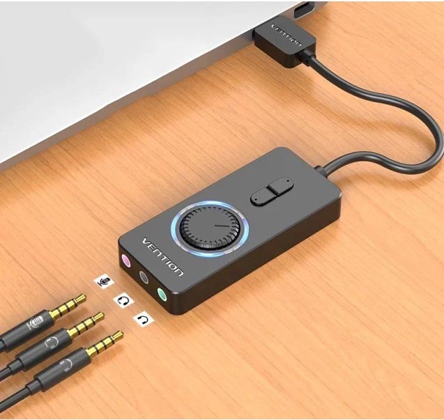 Review Vention CDRBB SoundCard External USB