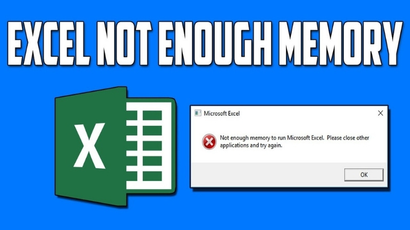 cara mengatasi Excel not enough memory media 3