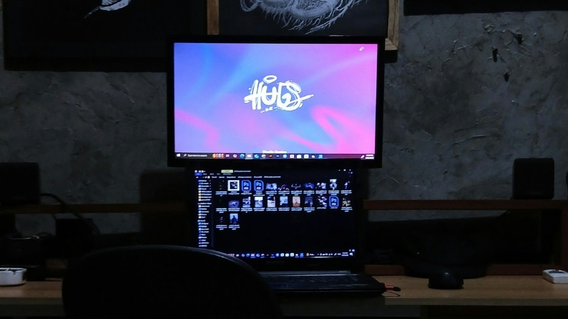 setting monitor 2 layar media 2