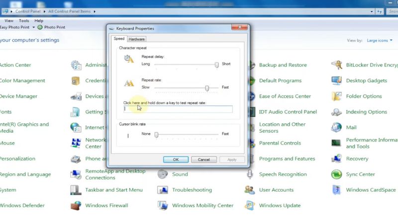 Setting Tombol Keyboard Laptop - Reset Ulang Pengaturan Keyboard