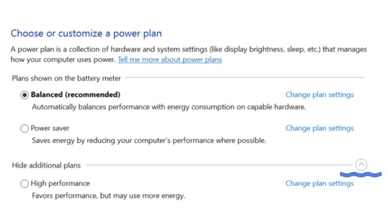 Cara Setting Power Plan High Performance